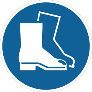 M008 Wear Footwear Protection Floor Sign