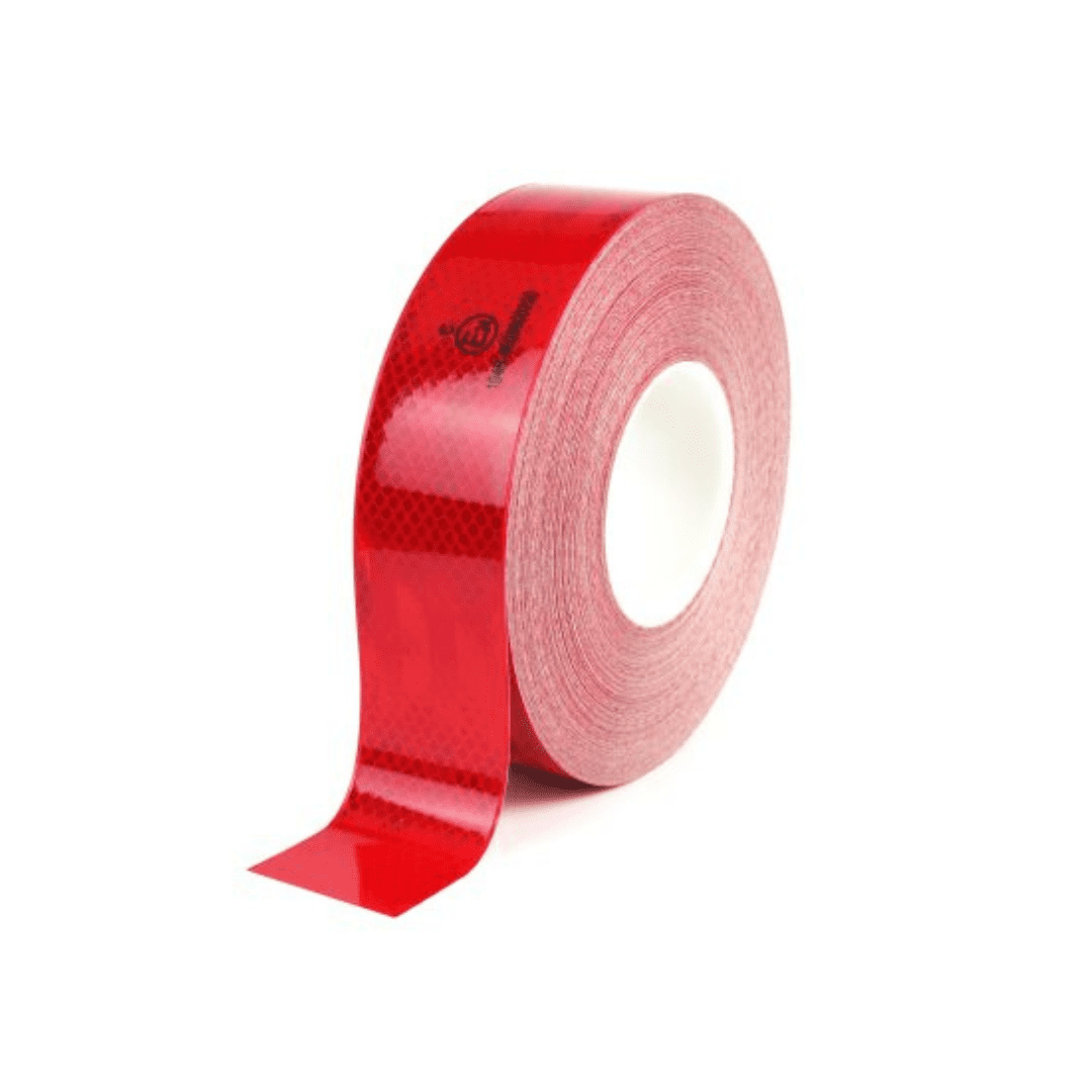 ECE104 Vehicle Reflective Tape - ECE104 Vehicle Reflective Marking H6632 – reflective, red color swatch