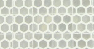 microprismatic reflective tape white swatch
