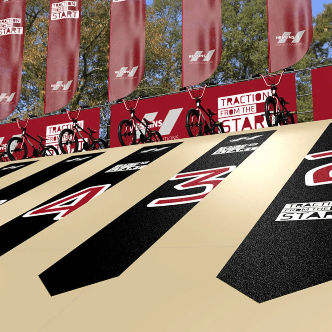 Custom Printed BMX Ramp