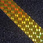 140mmx140mm with Yellow Reflective Stripe - Image 2