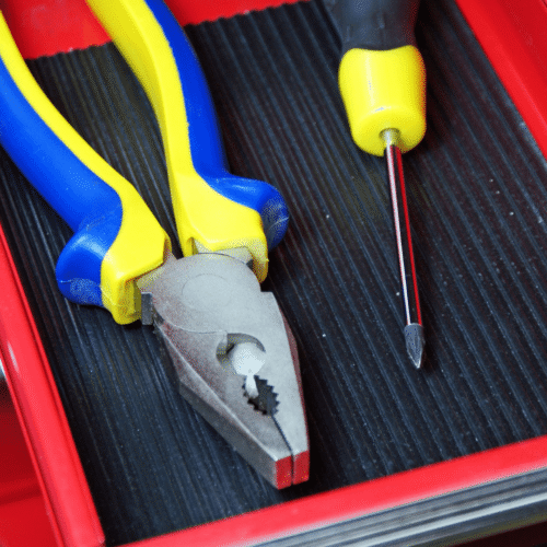 H3435 Ribbed Rubber Anti-Slip Tape Applied