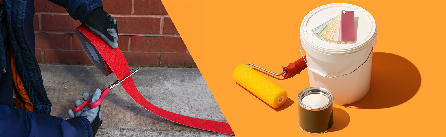 Paint Vs Non-Slip Tape