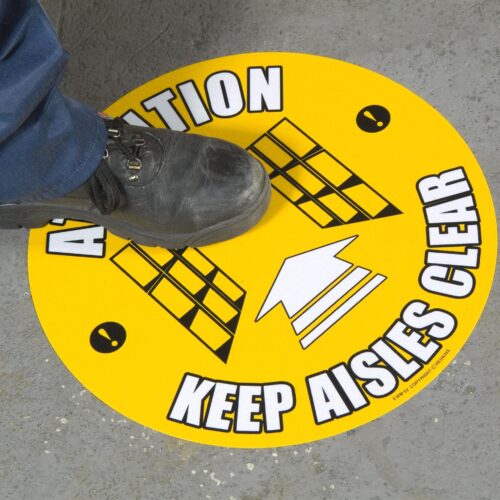 EWM02-Attention-Keep-Aisles-Clear-Floor-Sign-on-Warehouse-Floor-with-Boot.jpg