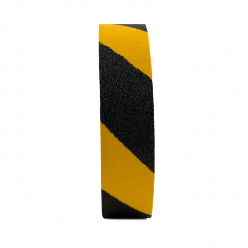 H3402D Black & Yellow Hazard Coarse Safety-Grip Front View.jpg