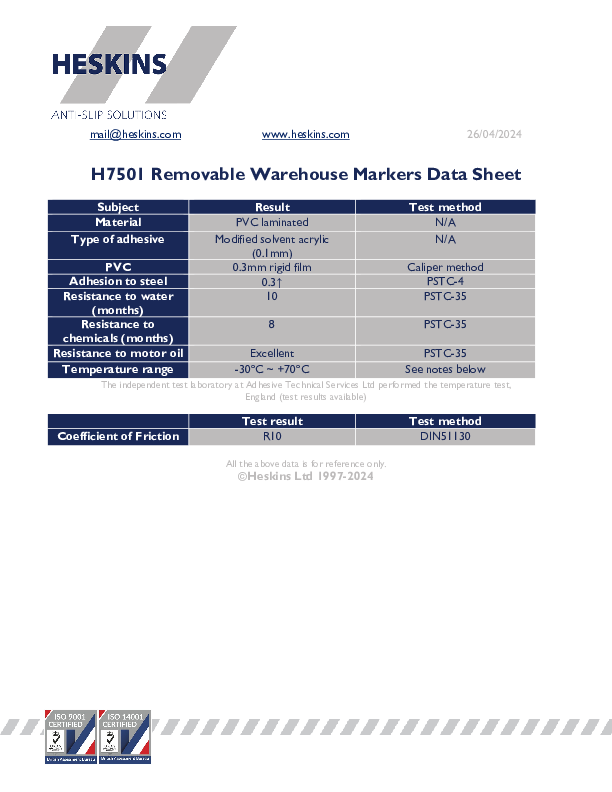 H7501 Removable Warehouse Markers Data Sheet.pdf